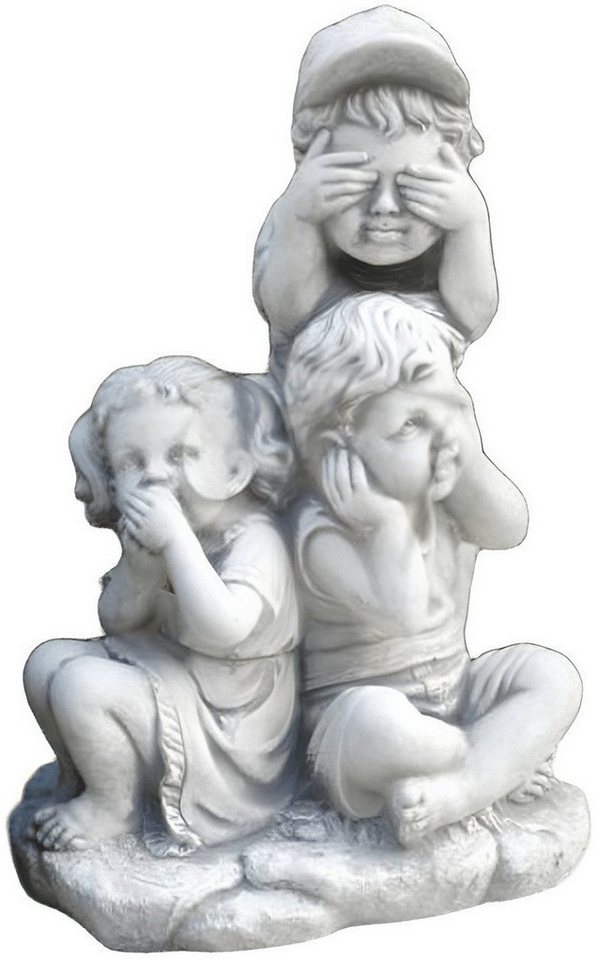 Xlmoebel Gartenfigur Garten-Skulptur mit spielenden Kindern - Kinder-Skulptur Figuren, (Skulptur), Hergestellt in Europa von Xlmoebel