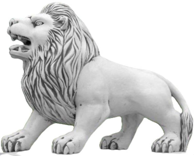 Xlmoebel Gartenfigur Löwen Gartenstatue Terrassengarten Skulptur Figuren Skulpturen Statuen, (Artikel s203009), Hergestellt in Europa von Xlmoebel