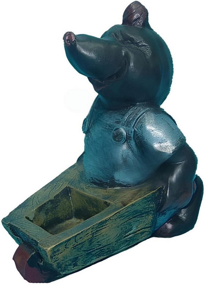 Xlmoebel Tierfigur Neue Gartendekoration Maulwurf Statue Skulptur Figur für Töpfe (Skulptur), Hergestellt in Europa von Xlmoebel