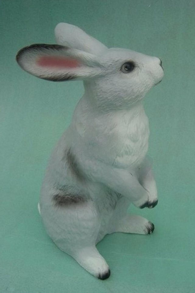 Xlmoebel Gartenfigur Neuheit Dekofigur für den Garten - Design Häschen Skulptur Statue Deko, (Hase Material : Kunststoff40 cm), Hergestellt in Europa von Xlmoebel