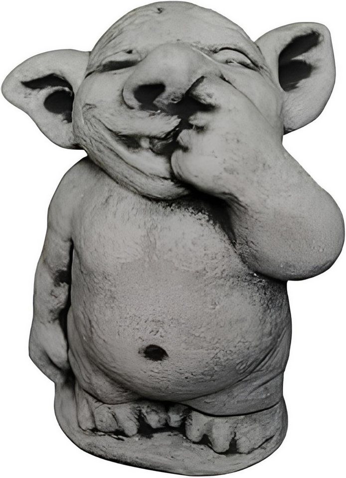 Xlmoebel Gartenfigur Troll 34cm Skulptur Design Figur Statue Garten Figuren Statuen, (Artikel s101013), Hergestellt in Europa von Xlmoebel