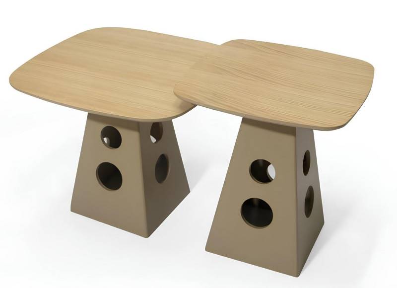 Xlmoebel Couchtisch Exklusives Paket mit 2 Couchtischen - Luxuriöser Wohnzimmertisch für (2x Couchtische), Hergestellt in Europa von Xlmoebel