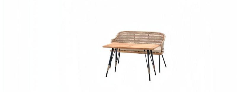 Xlmoebel Gartenlounge-Set Hochwertiges Set: Zweisitzer-Sofa mit Couchtisch aus Rattan - Luxuriös, (2tlg Set(Sofa 2 Sitzer+Couchtisch), Hergestellt in Europa Xlmoebel Gartenlounge-Set Hochwertiges Set: Zweisitzer-Sofa mit Couchtisch aus Rattan - Luxuriös, (2tlg Set(Sofa 2 Sitzer+Couchtisch), Hergestellt in Europa von Xlmoebel
