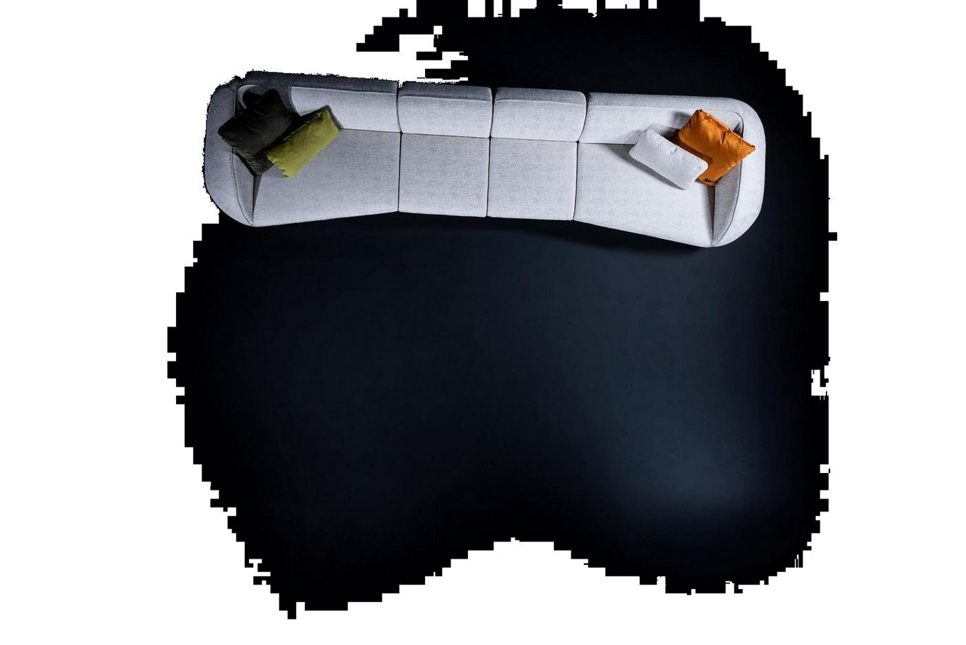 Xlmoebel Big-Sofa Luxuriöses Designer-Möbel: Wohnzimmer-Sofa mit sechs Sitzplätzen, Hergestellt in Europa Xlmoebel Big-Sofa Luxuriöses Designer-Möbel: Wohnzimmer-Sofa mit sechs Sitzplätzen, Hergestellt in Europa von Xlmoebel