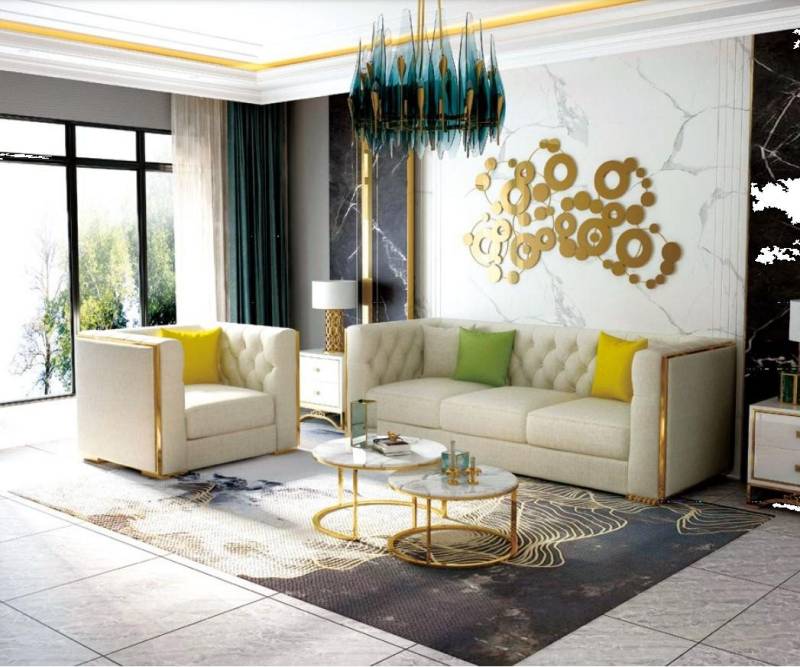 Xlmoebel Wohnlandschaft Moderne Design Wohnlandschaft Garnitur für Wohnzimmer, Hergestellt in Europa von Xlmoebel