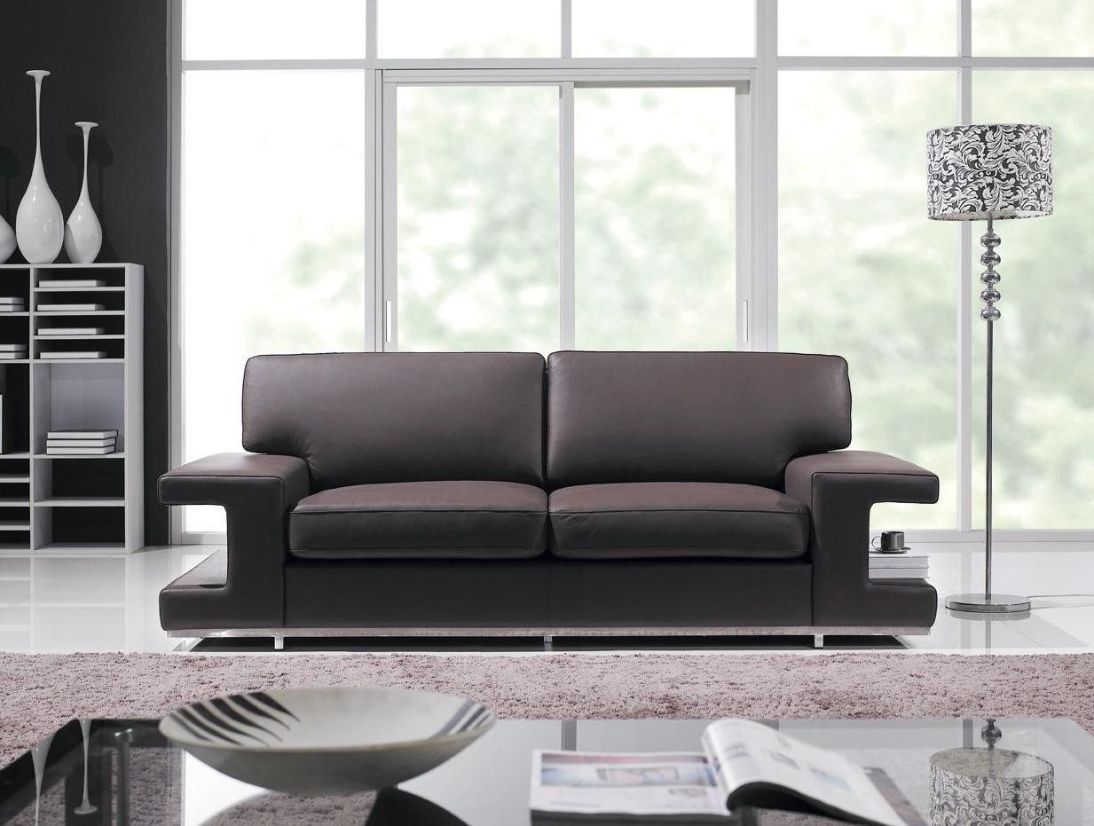 Xlmoebel 2-Sitzer Neues Design Club Leder Zweisitzer Sofa Polstermöbel Couch, Hergestellt in Europa von Xlmoebel