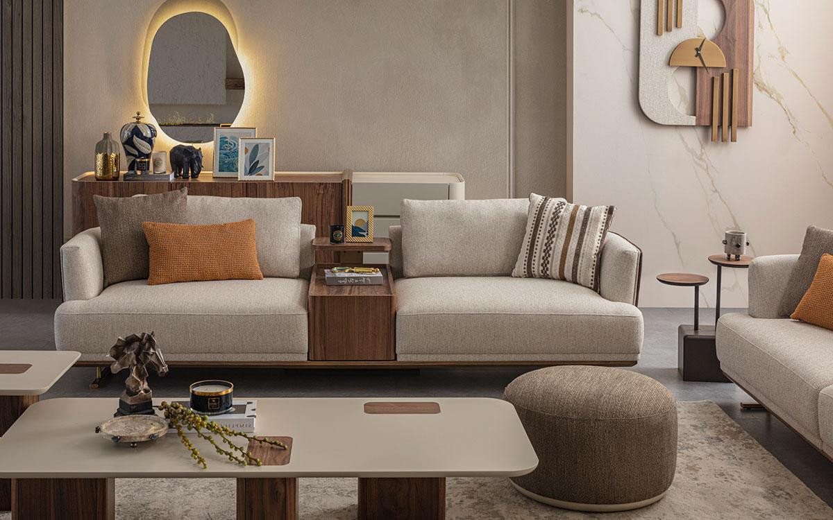 Xlmoebel 3-Sitzer Neues luxuriöses 3-Sitzer-Sofa mit Relax-Funktion für das Wohnzimmer, Hergestellt in Europa von Xlmoebel