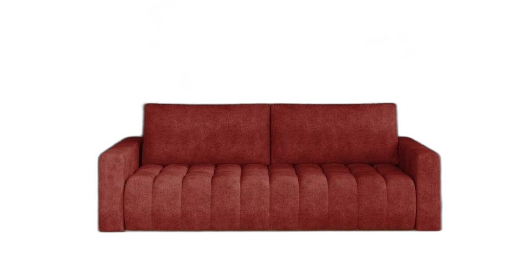 Xlmoebel 3-Sitzer Traditionelle 3-Sitz Polstersofas Textil Couch, 1 Teile, Hergestellt in Europa von Xlmoebel