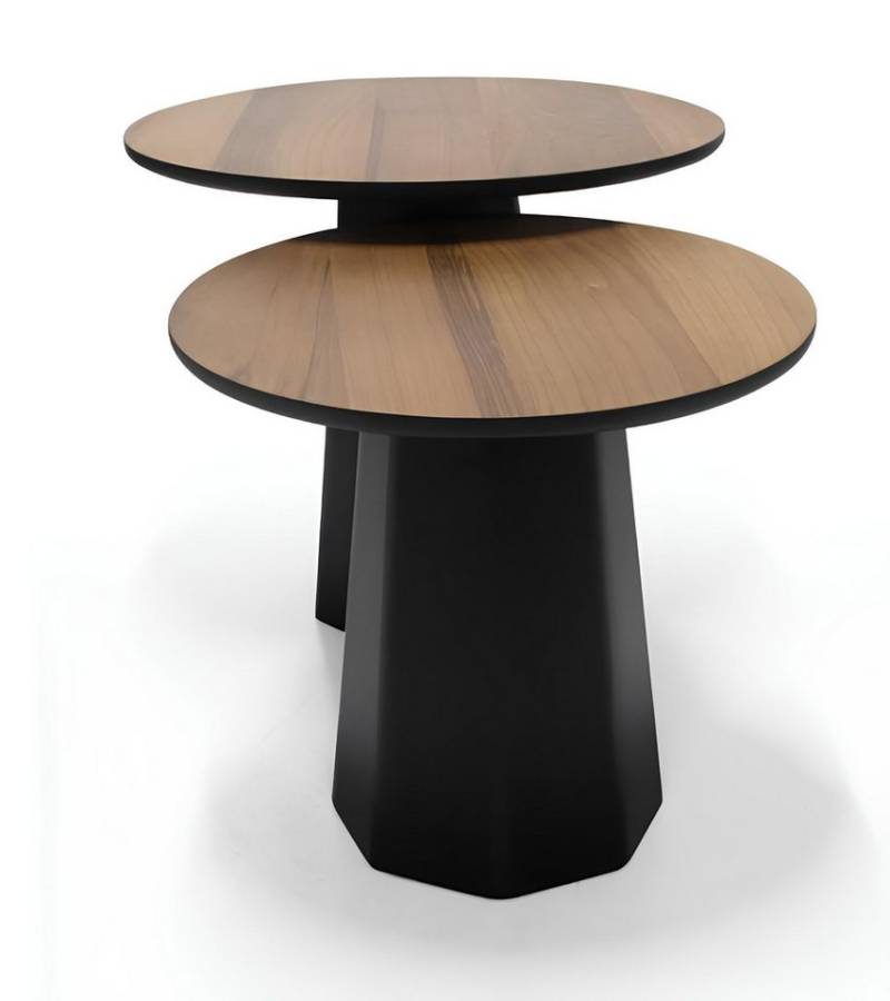 Xlmoebel Couchtisch Zeitgemäßes Tischset 2x Designer Tische aus Holz elegant für das (2x Couchtische), Hergestellt in Europa von Xlmoebel