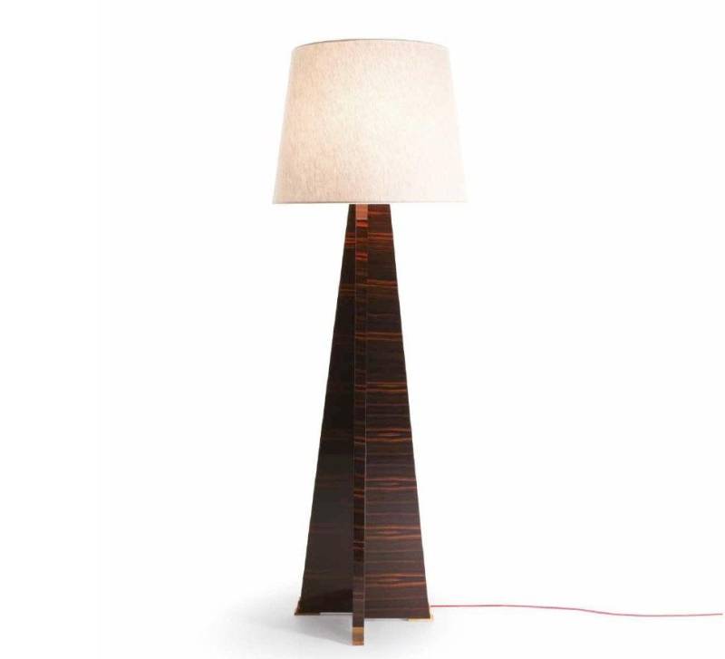 Xlmoebel Stehlampe Elegante Messing Deko für das Wohnzimmer - Braun Rechteck, Hergestellt in Europa von Xlmoebel