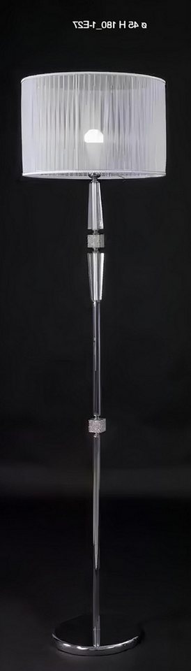 Xlmoebel Stehlampe Eleganter Ständer für Stehleuchten Luxuriöser Leuchtenständer Silber, Hergestellt in Europa von Xlmoebel