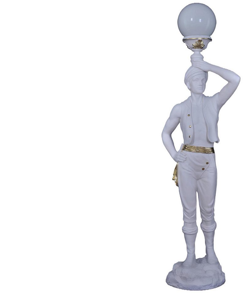 Xlmoebel Stehlampe Hindu Stehlampe Statue in Lebensgröße 160cm für Dekoration, Hergestellt in Europa von Xlmoebel