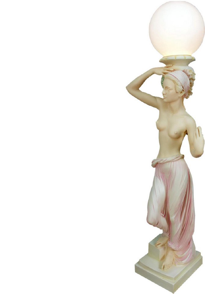 Xlmoebel Stehlampe Neue Stehlampe in antikem Stil mit Bauchtänzerin-Figur als Standlampe, Hergestellt in Europa von Xlmoebel