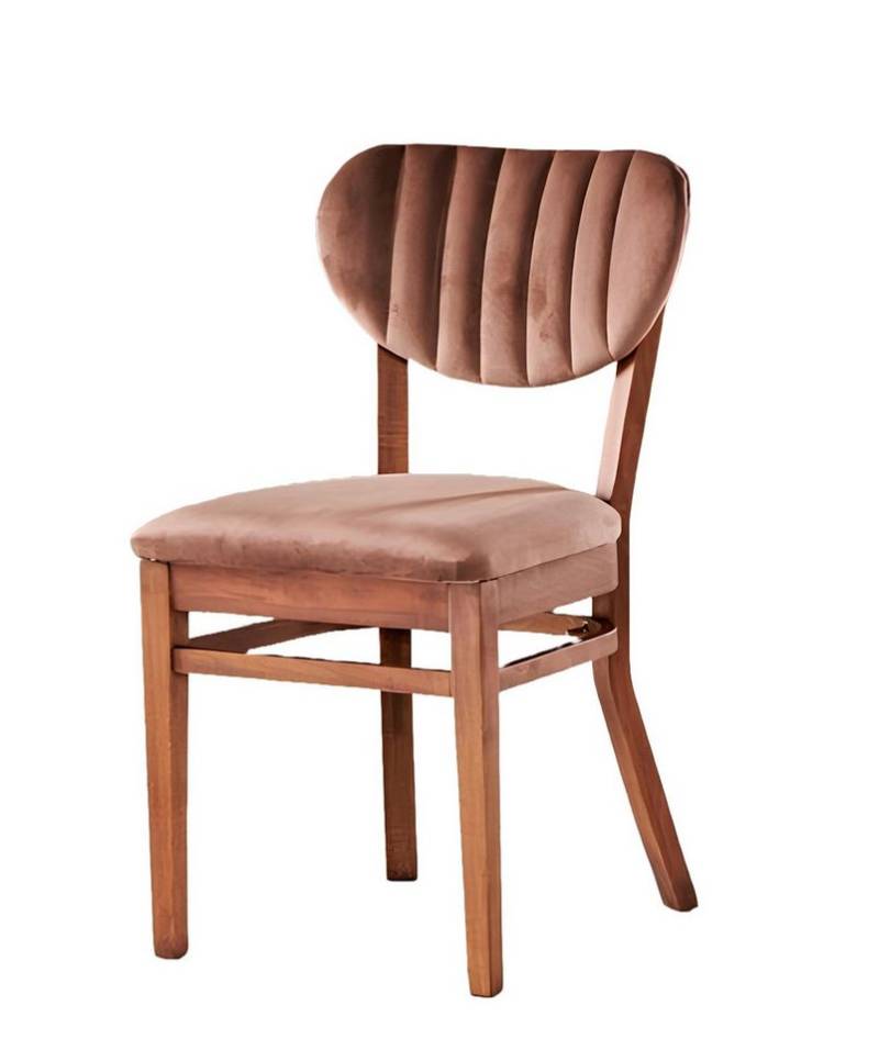 Xlmoebel Polsterstuhl Holzstuhl mit luxuriösem Design für das Esszimmer aus Stoff, Hergestellt in Europa Xlmoebel Polsterstuhl Holzstuhl mit luxuriösem Design für das Esszimmer aus Stoff, Hergestellt in Europa von Xlmoebel