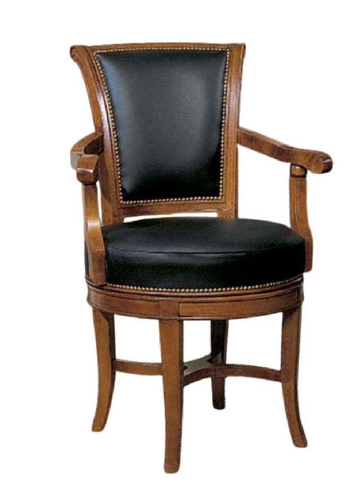 Xlmoebel Armlehnstuhl Neue Luxus-Esszimmerstühle aus Italienischem Holz - Klassischer Sessel (1 St), Hergestellt in Europa von Xlmoebel