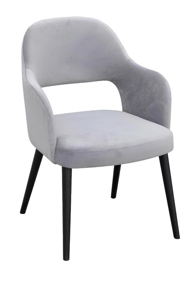 Xlmoebel Stuhl Neuer Esszimmerstuhl mit luxuriösem Stoffbezug und elegantem Design, Hergestellt in Europa von Xlmoebel