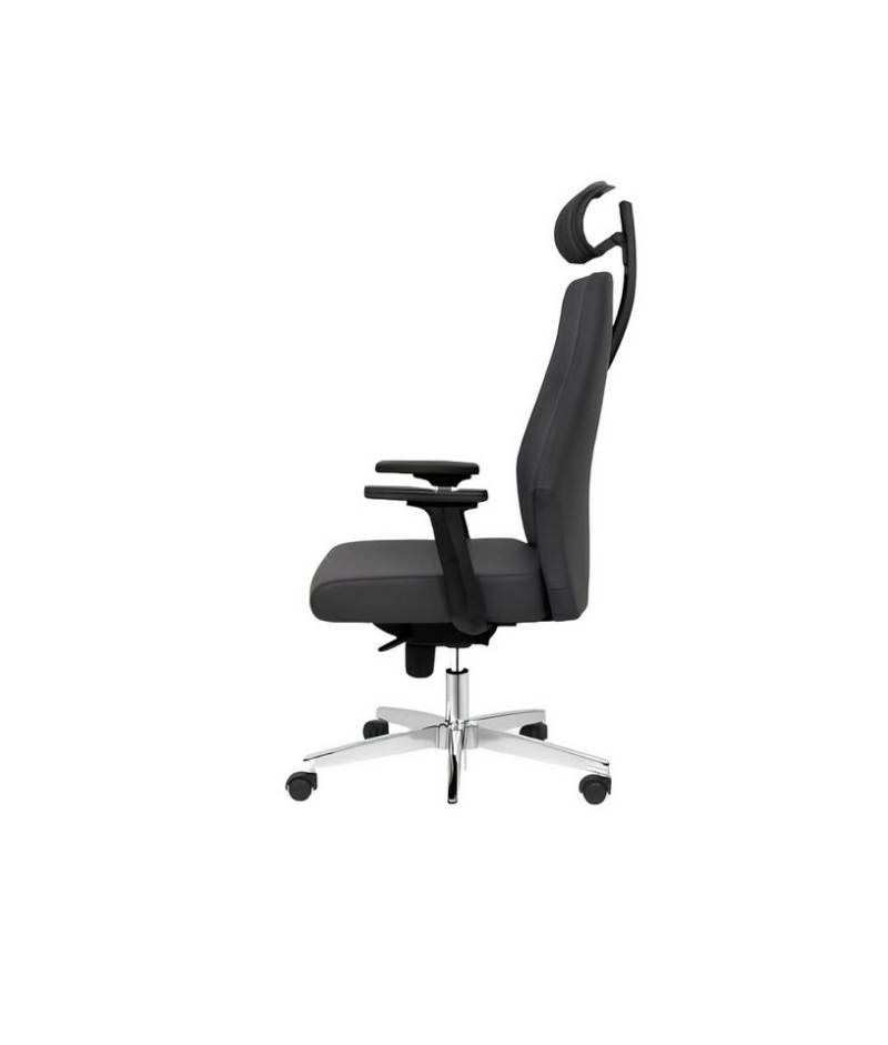 Xlmoebel Bürostuhl Zeitgemäßer schwarzer Büro-Gaming-Stuhl mit Drehfunktion für den Chef (1 St), Hergestellt in Europa von Xlmoebel