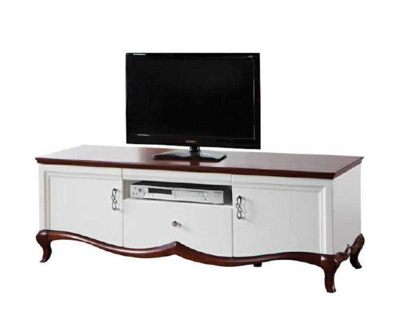 Xlmoebel TV-Schrank Echtes Holz Massiv Handgefertigter Klassiker TV-Unterschrank MI-RTVD (Klassischer Unterschank RTV Fernsehschrank - Model MI-RTVD) Hergestellt in Europa von Xlmoebel