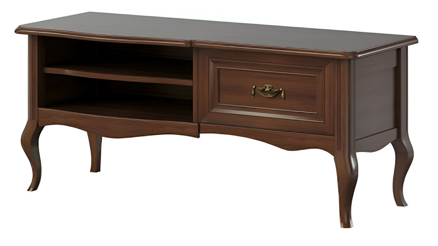 Xlmoebel TV-Schrank Traditionelles TV-Lowboard aus Massivholz Schrank Kommode Board (TV-Schrank) Hergestellt in Europa von Xlmoebel
