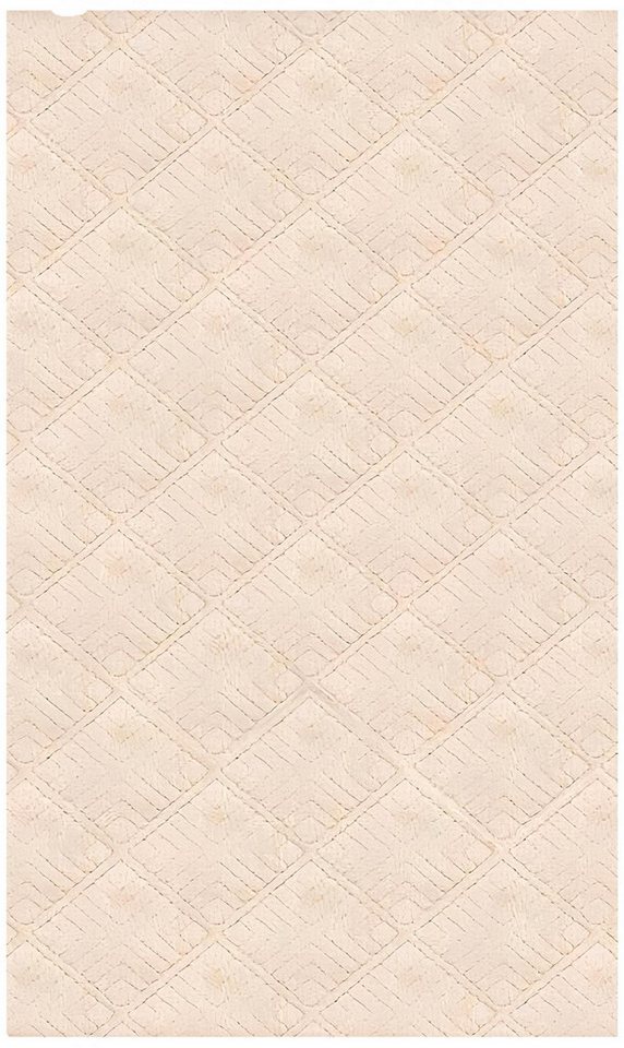 Xlmoebel Teppich Beiger Teppich für Wohnzimmer und Flur mit kurzem Flor, Höhe: 150 mm, Hergestellt in Europa Xlmoebel Teppich Beiger Teppich für Wohnzimmer und Flur mit kurzem Flor, Höhe: 150 mm, Hergestellt in Europa von Xlmoebel