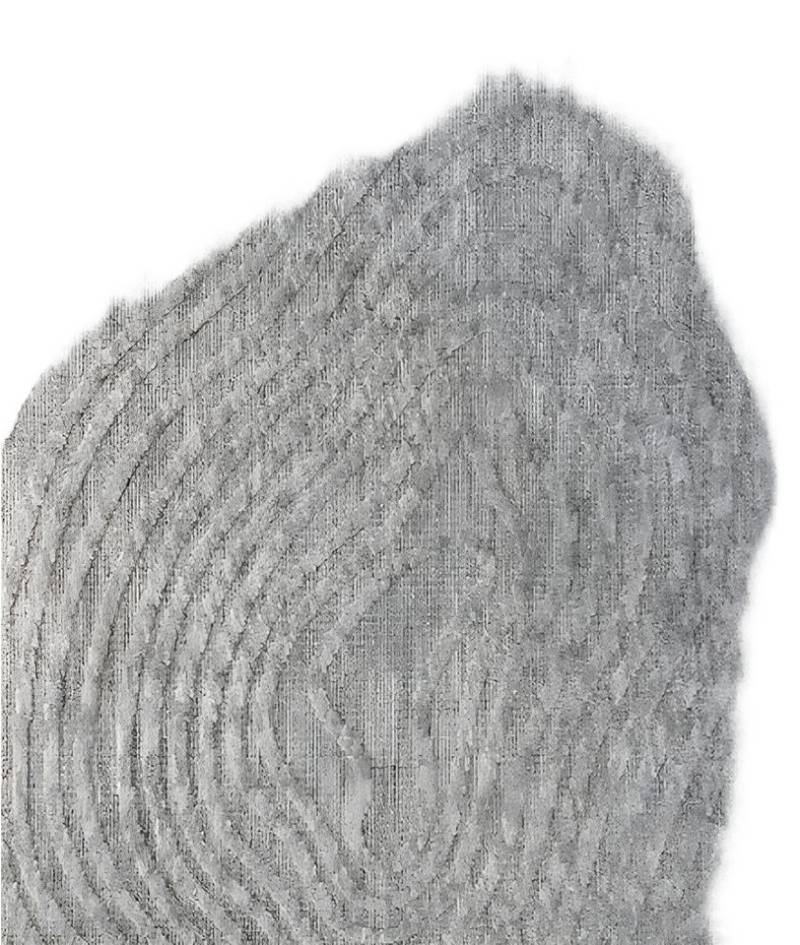 Xlmoebel Teppich Kurzflor Teppich mit abstraktem Muster in Grautönen, Höhe: 170 mm, Hergestellt in Europa Xlmoebel Teppich Kurzflor Teppich mit abstraktem Muster in Grautönen, Höhe: 170 mm, Hergestellt in Europa von Xlmoebel