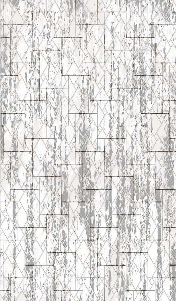 Xlmoebel Teppich Kurzfloriger Kunstfaserteppich mit geometrischem Muster in Grau, Hergestellt in Europa Xlmoebel Teppich Kurzfloriger Kunstfaserteppich mit geometrischem Muster in Grau, Hergestellt in Europa von Xlmoebel