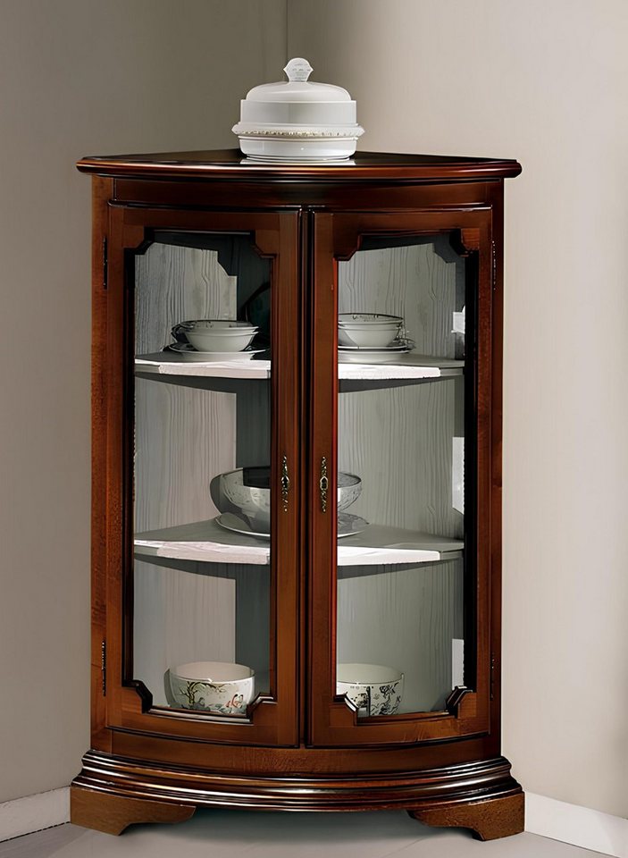 Xlmoebel Vitrine Glasvitrine Kommode Schrank Barock Rokoko Design (Vitrine) Hergestellt in Europa von Xlmoebel