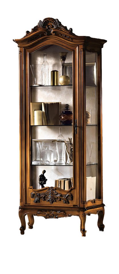 Xlmoebel Vitrine Glasvitrinen und Kommoden im Barock-Rokoko-Design (Vitrine) Hergestellt in Europa von Xlmoebel