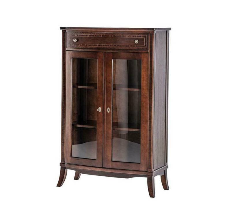 Xlmoebel Vitrine Neuer Wohnzimmer-Schrank mit klassischem Vitrinen-Design. (1-St., Vitrine) Hergestellt in Europa von Xlmoebel
