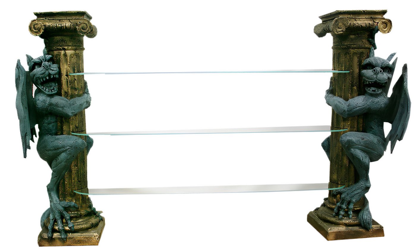 Xlmoebel Vitrine Neues Design-Glasvitrinenregal mit Säule für Dekofiguren (Buchstütze - Gragol Kunststoff 130 cm Höhe) Hergestellt in Europa von Xlmoebel