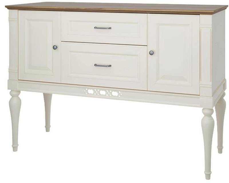 Xlmoebel Kombikommode Traditionelle Kommode Vitrine Kommoden Vitrinen Schrank (Model Florenz FL-K2A), Hergestellt in Europa von Xlmoebel