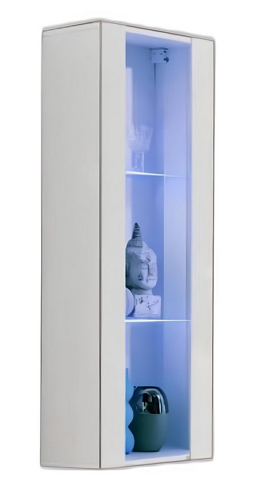 Xlmoebel Vitrine Wandregal Wohnzimmer Hängende Vitrine Edles Holz Möbel Designer (1-St) Hergestellt in Europa von Xlmoebel