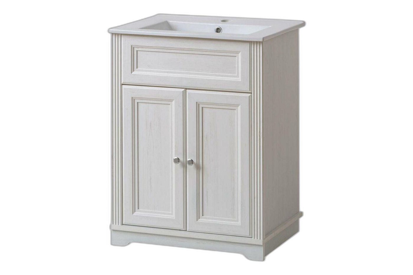 Xlmoebel Waschtisch Antik Stil Badezimmermöbel 60cm Waschschüssel Landhaus, Hergestellt in Europa von Xlmoebel