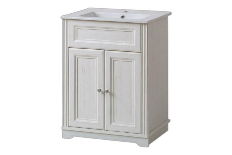 Xlmoebel Waschtisch Antik Stil Badezimmermöbel 60cm Waschschüssel Landhaus, Hergestellt in Europa von Xlmoebel