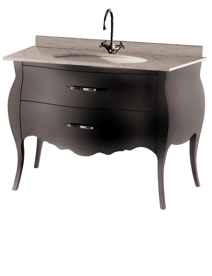 Xlmoebel Waschtisch Badezimmermöbel Set mit Waschtisch und Unterschrank (Unterspülschrank), Hergestellt in Italy von Xlmoebel