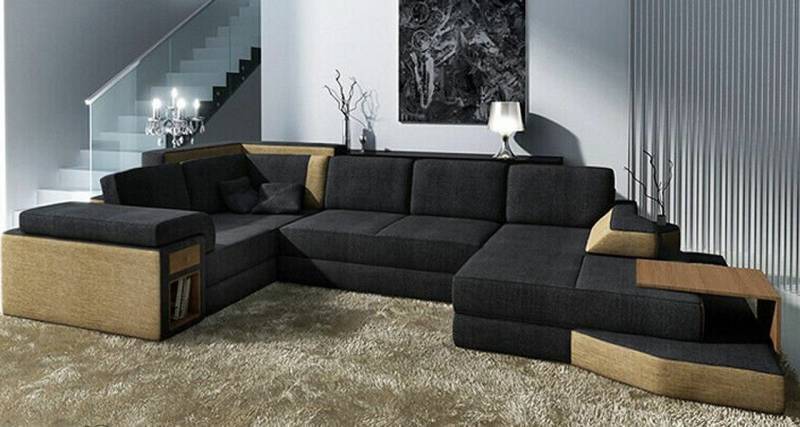 Xlmoebel Wohnlandschaft Großes Design-Sofa XXL mit USB-Anschluss, Eckcouch Wohnlandschaft, Hergestellt in Europa Xlmoebel Wohnlandschaft Großes Design-Sofa XXL mit USB-Anschluss, Eckcouch Wohnlandschaft, Hergestellt in Europa von Xlmoebel