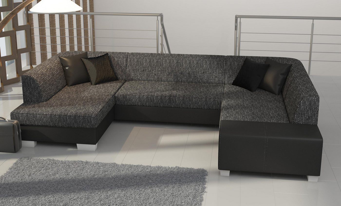 Xlmoebel Wohnlandschaft Großes XXL Schlafsofa – Polstergarnitur mit Bettfunktion & Komfort, Hergestellt in Europa Xlmoebel Wohnlandschaft Großes XXL Schlafsofa – Polstergarnitur mit Bettfunktion & Komfort, Hergestellt in Europa von Xlmoebel