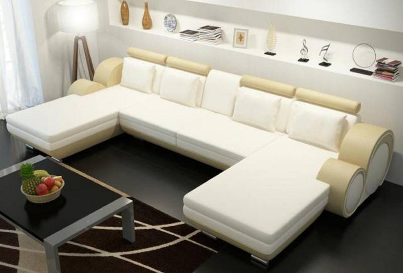 Xlmoebel Wohnlandschaft Ledersofa Berlin U-Form mit USB-Anschluss Lederecksofa Ledercouch, Hergestellt in Europa Xlmoebel Wohnlandschaft Ledersofa Berlin U-Form mit USB-Anschluss Lederecksofa Ledercouch, Hergestellt in Europa von Xlmoebel