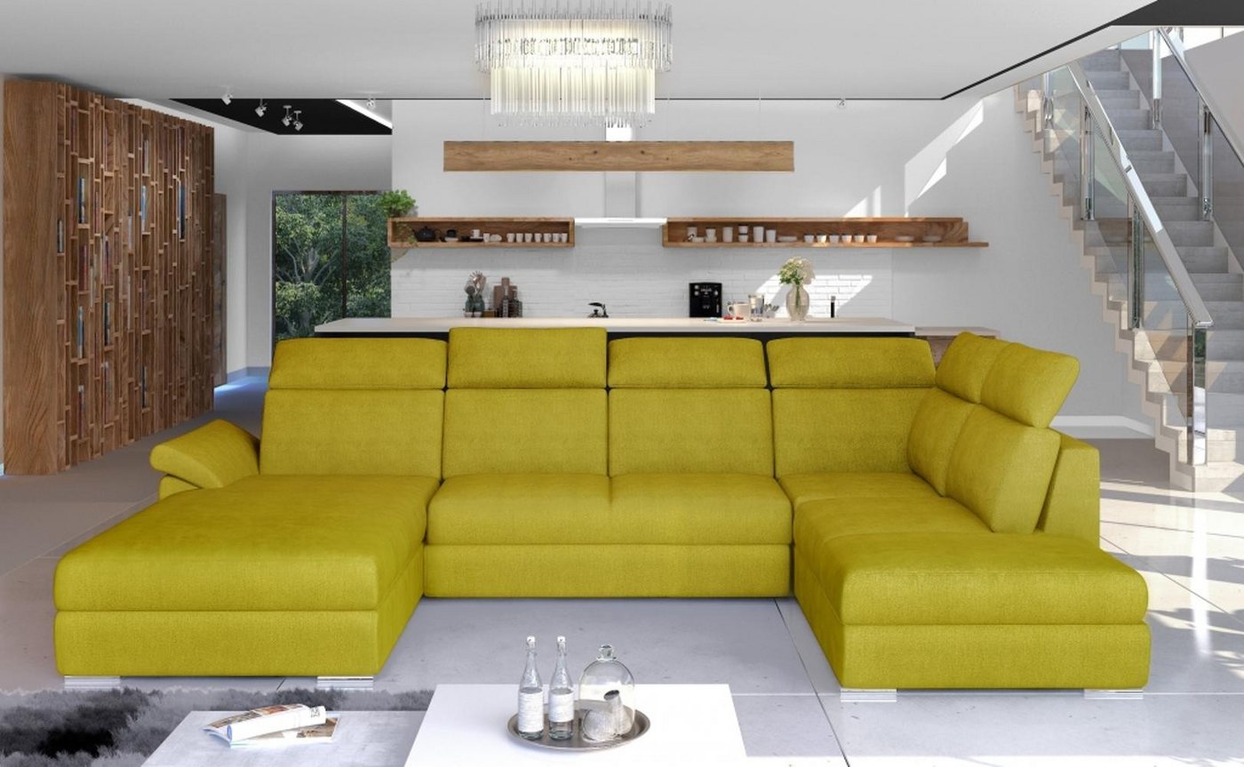 Xlmoebel Wohnlandschaft Modernes U-Form Sofa aus Stoff – Design Couch mit Polsterung, Hergestellt in Europa Xlmoebel Wohnlandschaft Modernes U-Form Sofa aus Stoff – Design Couch mit Polsterung, Hergestellt in Europa von Xlmoebel