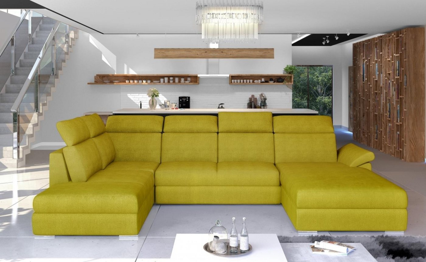 Xlmoebel Wohnlandschaft Modernes U-Form Sofa aus Stoff – Design Couch mit Polsterung, Hergestellt in Europa Xlmoebel Wohnlandschaft Modernes U-Form Sofa aus Stoff – Design Couch mit Polsterung, Hergestellt in Europa von Xlmoebel