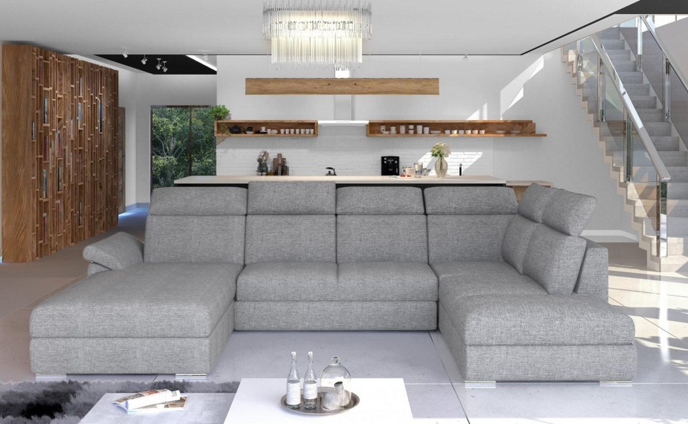 Xlmoebel Wohnlandschaft Modernes U-Form Sofa aus Stoff – Design Couch mit Polsterung, Hergestellt in Europa Xlmoebel Wohnlandschaft Modernes U-Form Sofa aus Stoff – Design Couch mit Polsterung, Hergestellt in Europa von Xlmoebel