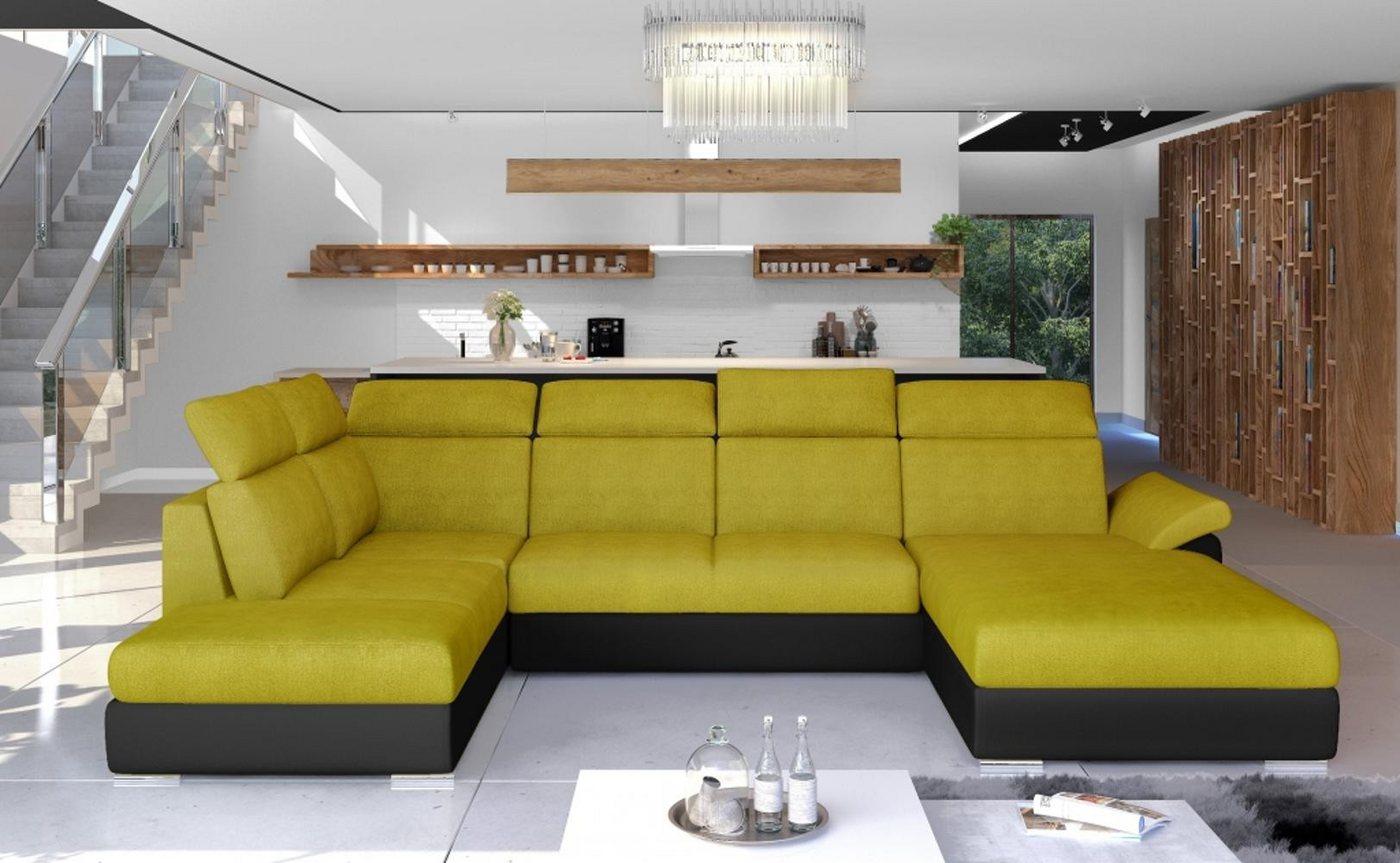 Xlmoebel Wohnlandschaft Modernes U-Form Sofa aus Stoff – Design Couch mit Polsterung, Hergestellt in Europa Xlmoebel Wohnlandschaft Modernes U-Form Sofa aus Stoff – Design Couch mit Polsterung, Hergestellt in Europa von Xlmoebel