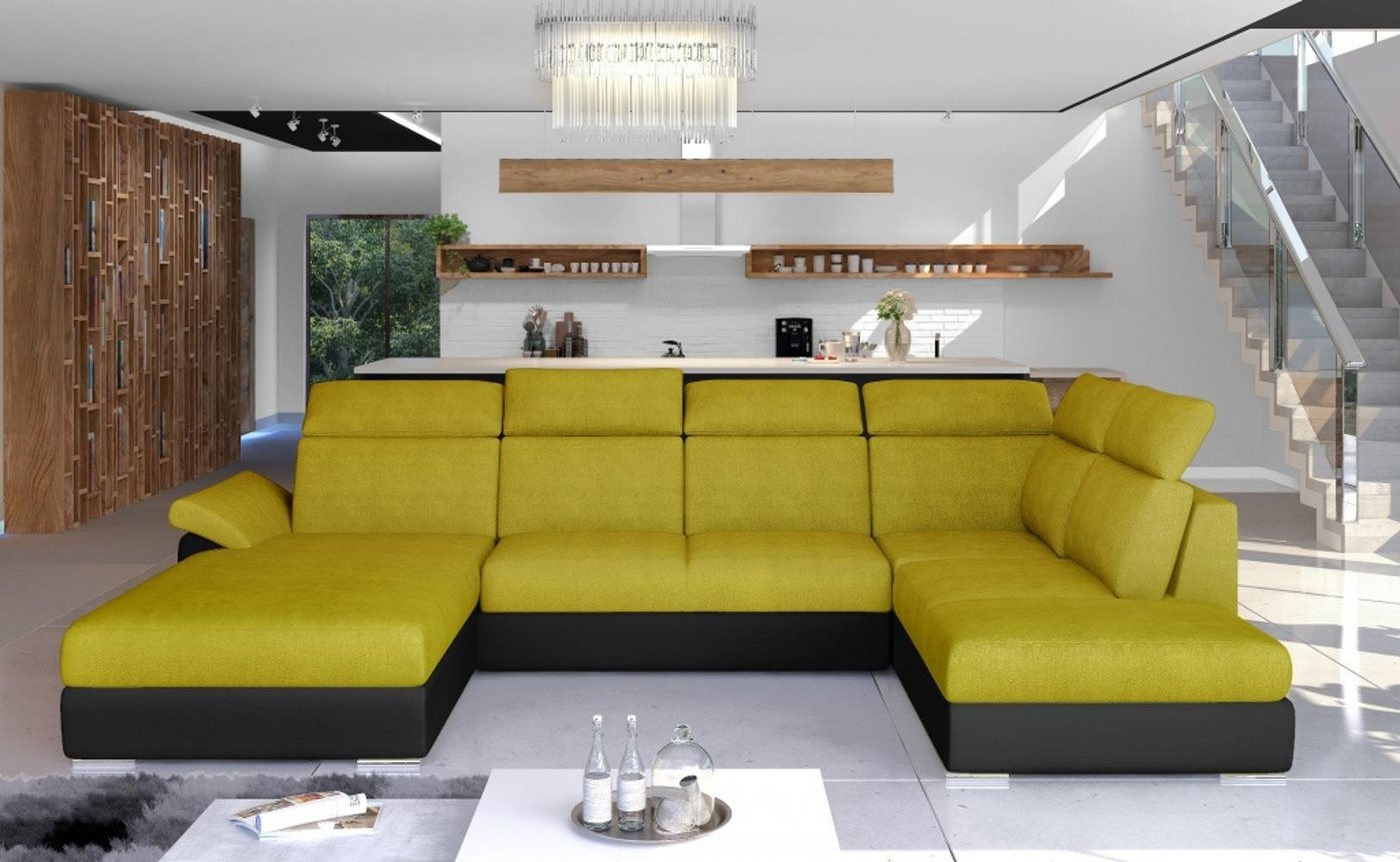 Xlmoebel Wohnlandschaft Modernes U-Form Sofa aus Stoff – Design Couch mit Polsterung, Hergestellt in Europa Xlmoebel Wohnlandschaft Modernes U-Form Sofa aus Stoff – Design Couch mit Polsterung, Hergestellt in Europa von Xlmoebel