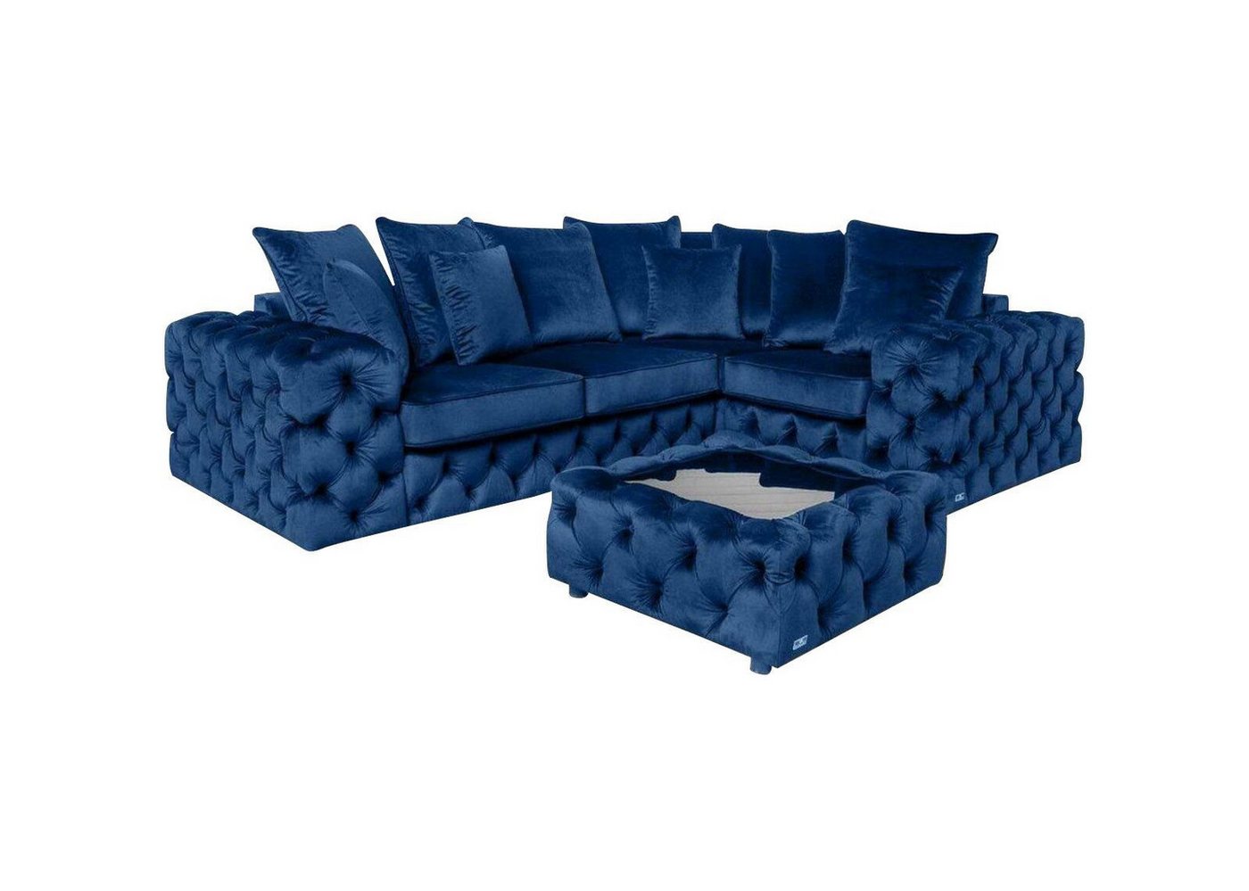 Xlmoebel Wohnzimmer-Set Ecksofa L-Form Polster Couch Textil Eckgarnitur Wohnlandschaft, (Ecksofa L-Form / Couchttisch), Hergestellt in Europa von Xlmoebel