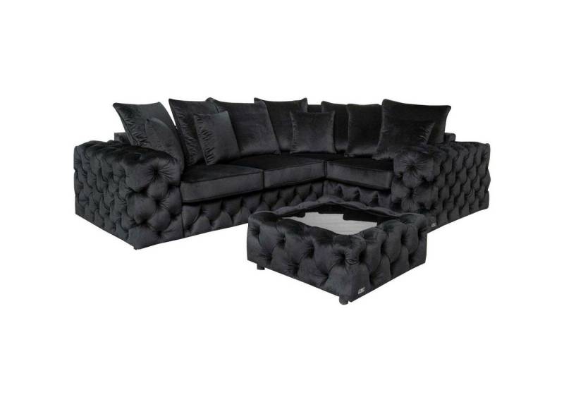 Xlmoebel Wohnzimmer-Set Ecksofa L-Form Polster Couch Textil Eckgarnitur Wohnlandschaft, (Ecksofa L-Form / Couchttisch), Hergestellt in Europa von Xlmoebel