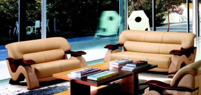 Xlmoebel Polstergarnitur Leder-Sofa-Set 3+2 für das Wohnzimmer mit Polsterung, (3Sitzer + 2Sitzer 2033), Hergestellt in Europa von Xlmoebel