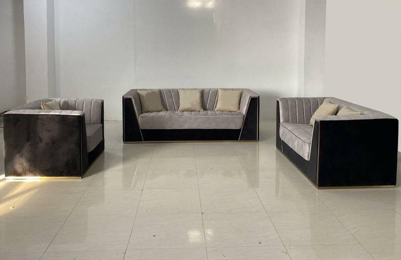 Xlmoebel Polstergarnitur Moderne Luxus-Sitzgruppe mit elegantem Design - 3-Sitzer 2-Sitzer, (Sofagarnitur 3 + 2 + 1 Sitzer), Hergestellt in Europa von Xlmoebel