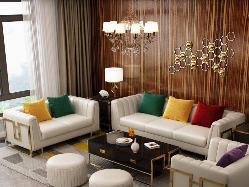 Xlmoebel Polstergarnitur Neu 3+2 Sitzer Sofa Garnitur Polstersofa Set - Stilvolle, (2-tlg., Sofagarnitur 3 + 2 Sitzer), Hergestellt in Europa von Xlmoebel