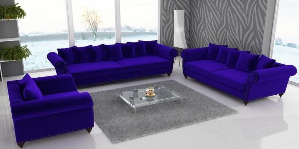 Xlmoebel Wohnzimmer-Set Neue Chesterfield Sofagarnitur mit 5+4+1 Sitzplätzen, Couch, Polster, (3-St., XXL BIG 5+4+1 Chesterfield Modell - " la grand), Hergestellt in Europa von Xlmoebel