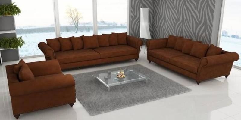 Xlmoebel Wohnzimmer-Set Neue Chesterfield Sofagarnitur mit 5+4+1 Sitzplätzen, Couch, Polster, (3-St., XXL BIG 5+4+1 Chesterfield Modell - " la grand), Hergestellt in Europa von Xlmoebel